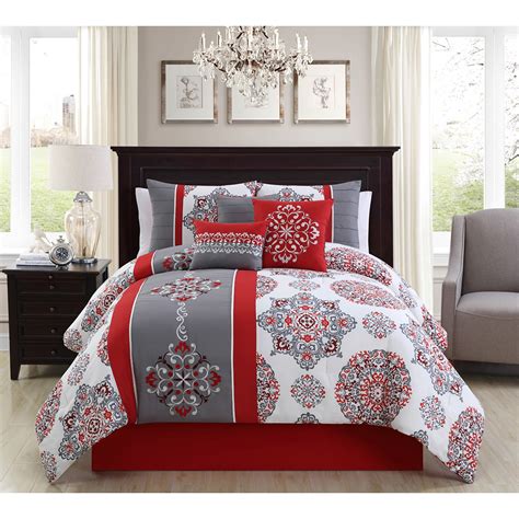 Kenefic Boho Rose Red Pattern Duvet Covers Bedding Soft Hypoallergenic Microfiber Duvet Cover Set. by Bungalow Rose. From $43.99 $52.99. ( 24) Free shipping. +1 Size.